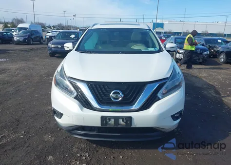 2018 Nissan Murano Sl из США, поврежденный, VIN 5N1AZ2MH7JN139502